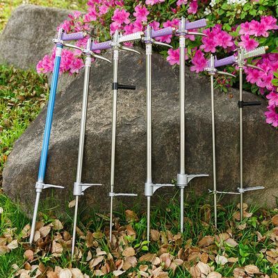 手工锻打农用木柄四齿园艺种植耙铁钉耙菜园开垦松土种菜四齿钉耙